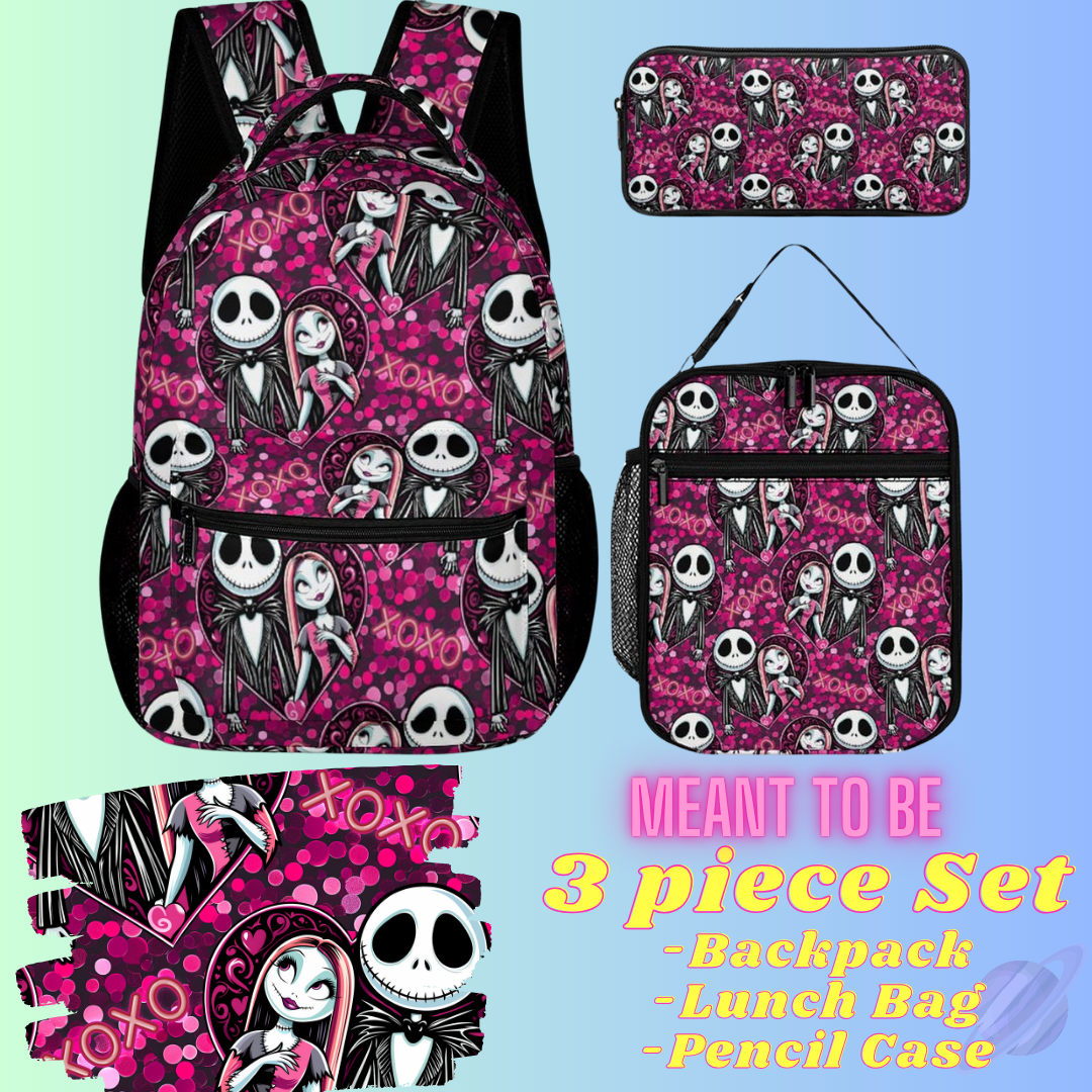 MEANT TO BE-3 PIECE BACKPACK SET-PREORDER CLOSING 7/3