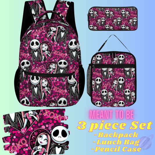 MEANT TO BE-3 PIECE BACKPACK SET-PREORDER CLOSING 7/3