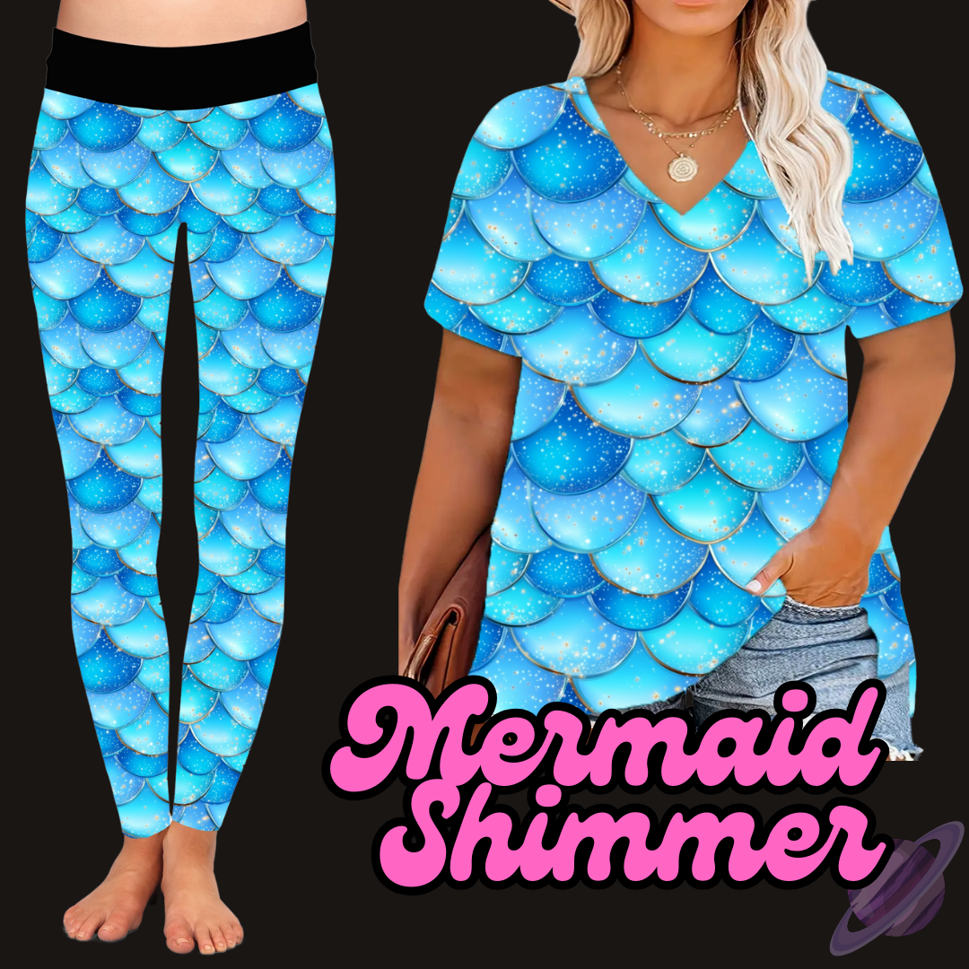 MERMAID SHIMMER-PRETTY RUN TUNIC/TANK PREORDER CLOSING 1/30