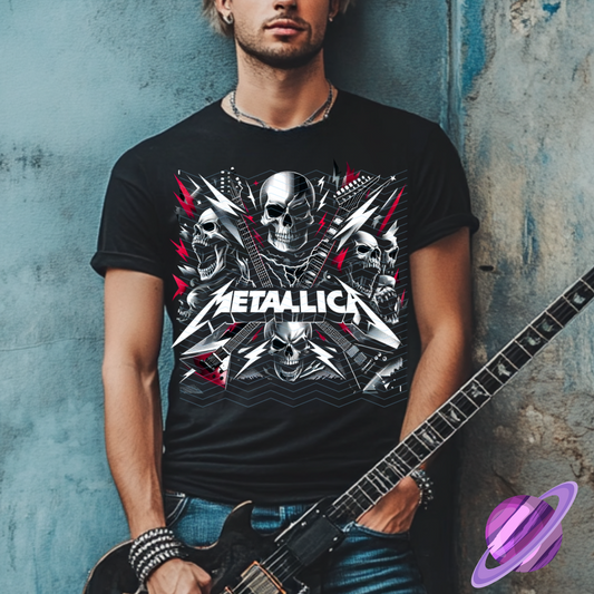 METALLIC TEE