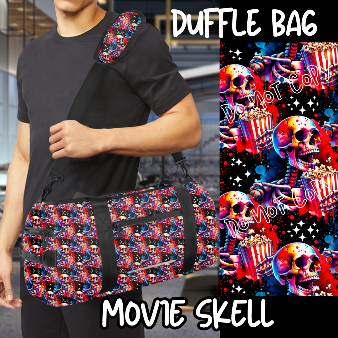 MOVIE SKELL   - BAG RUN 3 - DUFFLE BAG - PREORDER CLOSING 10/22