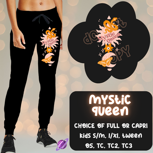 MYSTIC QUEEN - ONE LEG SIMPLE SETS - JOGGER/CAPRI PREORDER CLOSING 11/13