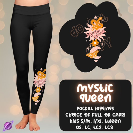 MYSTIC QUEEN - ONE LEG SIMPLE SETS - LEGGING/CAPRI PREORDER CLOSING 11/13