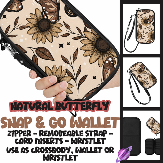 NATURAL BUTTERFLY - SNAP & GO WALLETS PREORDER CLOSING 12/18