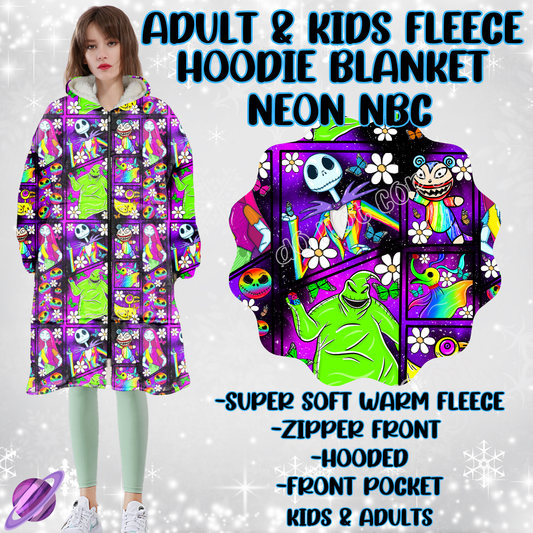 NEON NBC - HOODIE BLANKET RUN PREORDER CLOSING 12/18