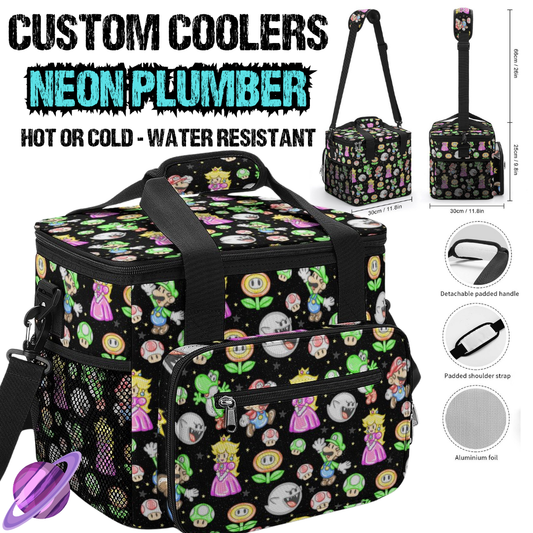 NEON PLUMBER - CUSTOM COOLERS CLOSING 12/27