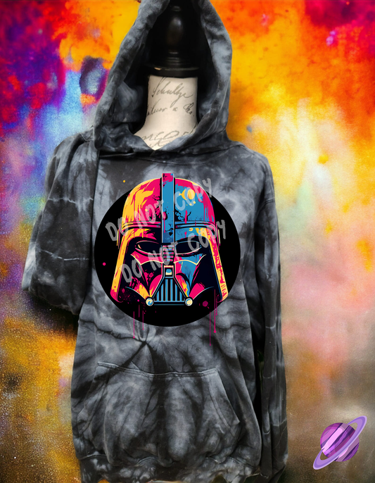 NEON VADER-TIE DYE HOODIE-PREORDER CLOSING 1/26