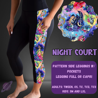 NIGHT COURT-PATTERN PANEL OUTFIT RUN-SOFT CLOSE 7/10 HARD CLOSE 7/12
