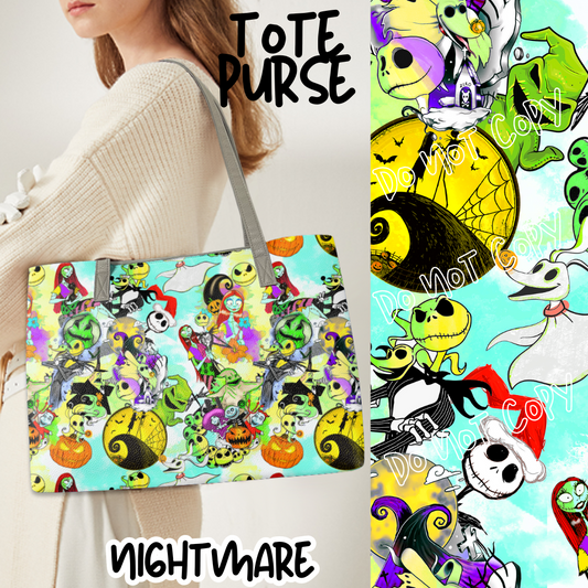 NIGHTMARE - BAG RUN 3 - TOTE PURSE - PREORDER CLOSING 10/22