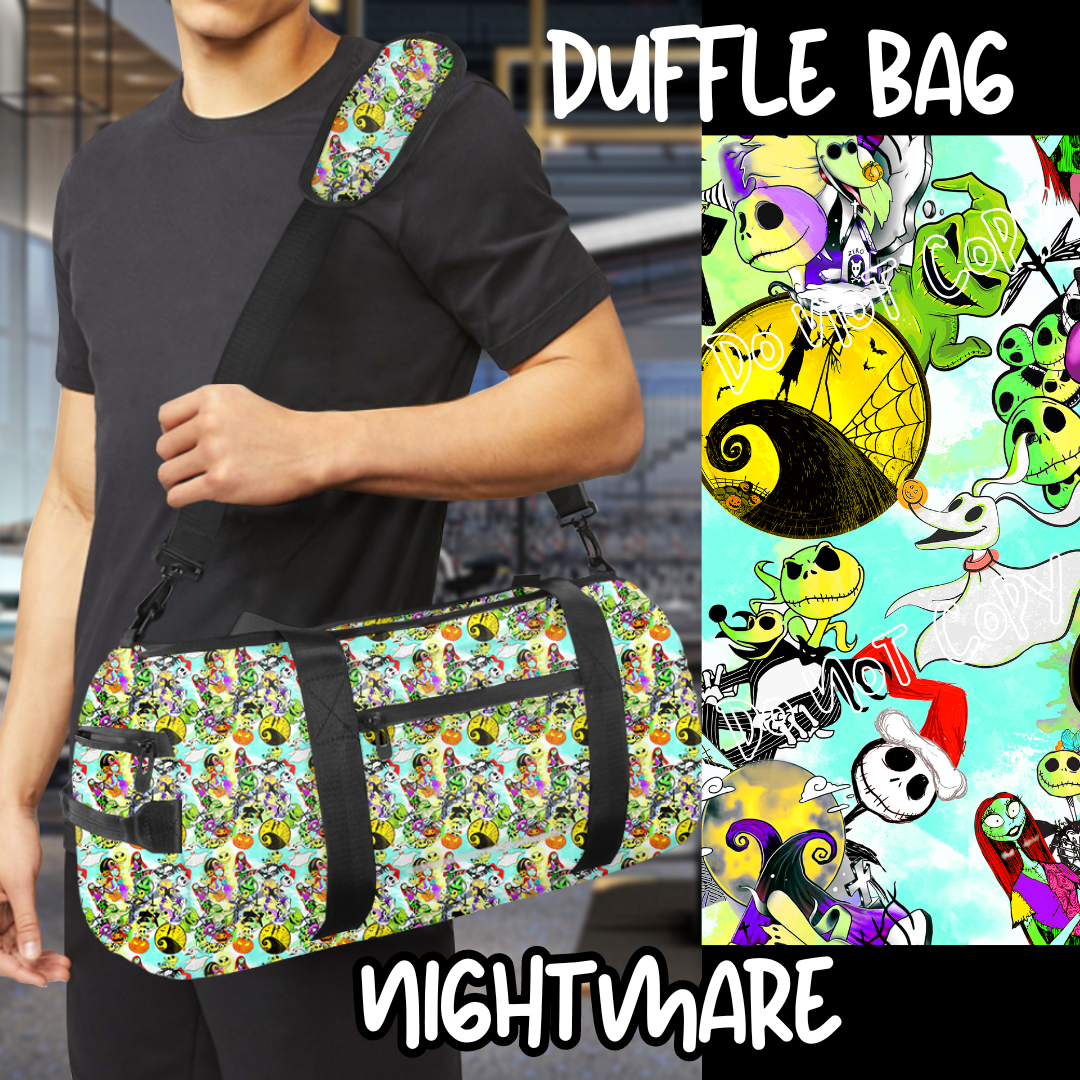 NIGHTMARE  - BAG RUN 3 - DUFFLE BAG - PREORDER CLOSING 10/22