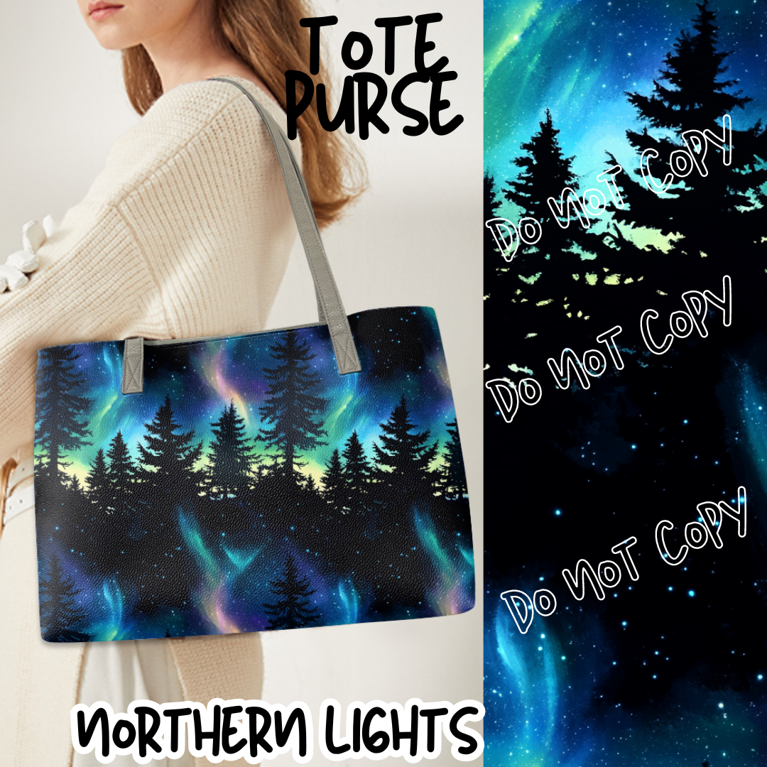 NORTHERN LIGHTS - BAG RUN 3 - TOTE PURSE - PREORDER CLOSING 10/22