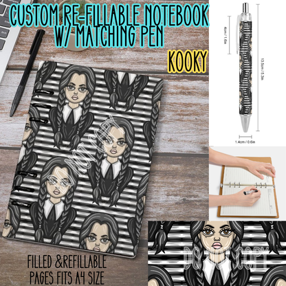 KOOKY -Matching A5 Notebook & Pen Set Round 3 Preorder Closing 11/3