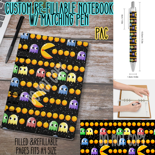 PAC -Matching A5 Notebook & Pen Set Round 3 Preorder Closing 11/3