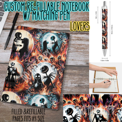 LOVERS -Matching A5 Notebook & Pen Set Round 3 Preorder Closing 11/3