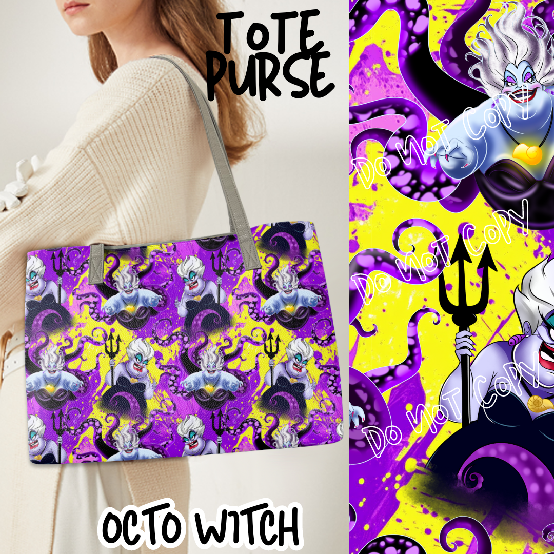 OCTO WITCH - BAG RUN 3 - TOTE PURSE - PREORDER CLOSING 10/22