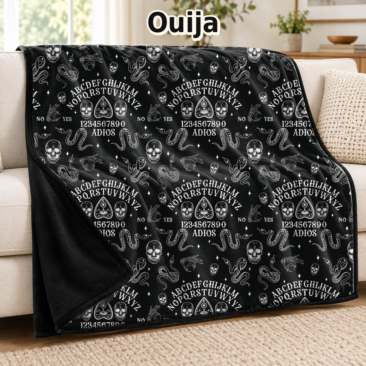 Ouija-Soft Throw Blanket 14 Run-Due 9/28
