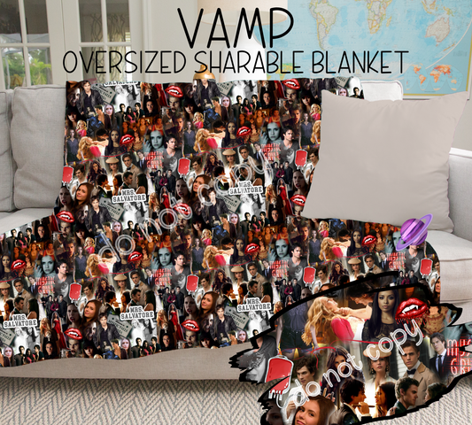 VAMP - GIANT SHAREABLE THROW BLANKETS ROUND 6 -PREORDER CLOSING 4/26 ETA END JUNE/ EARLYJULY