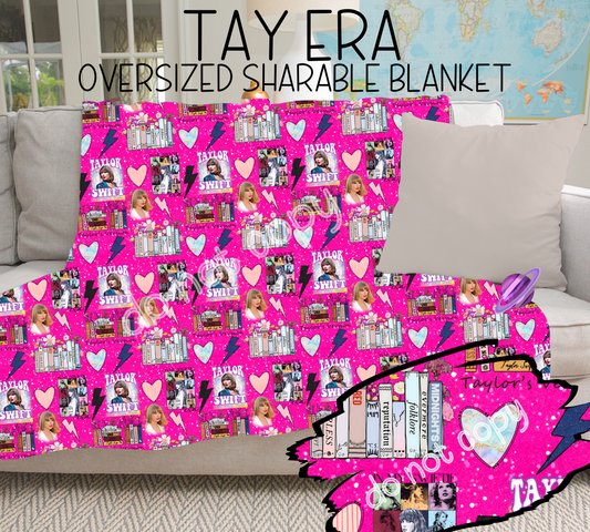 TAY ERA - GIANT SHAREABLE THROW BLANKETS ROUND 6 -PREORDER CLOSING 4/26 ETA END JUNE/ EARLYJULY