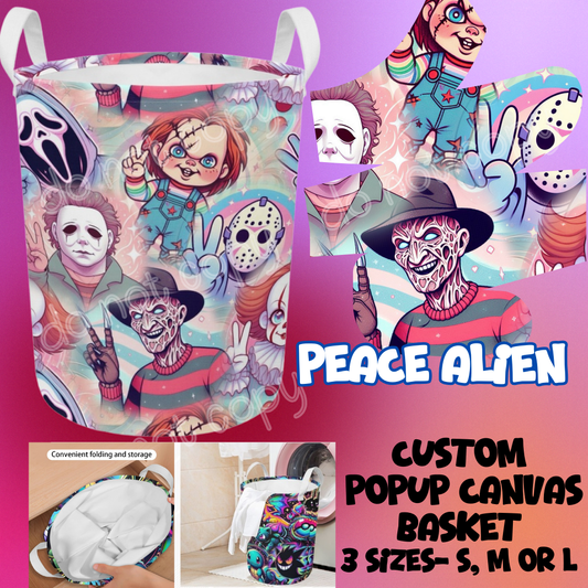 PEACE ALIEN - STORAGE BASKETS - PREORDER CLOSING 12/4