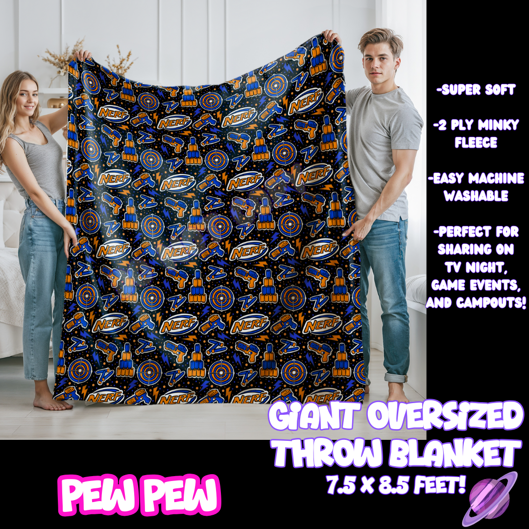 PLUM FLORAL - GIANT SHAREABLE THROW BLANKETS ROUND 10-PREORDER CLOSING 12/2