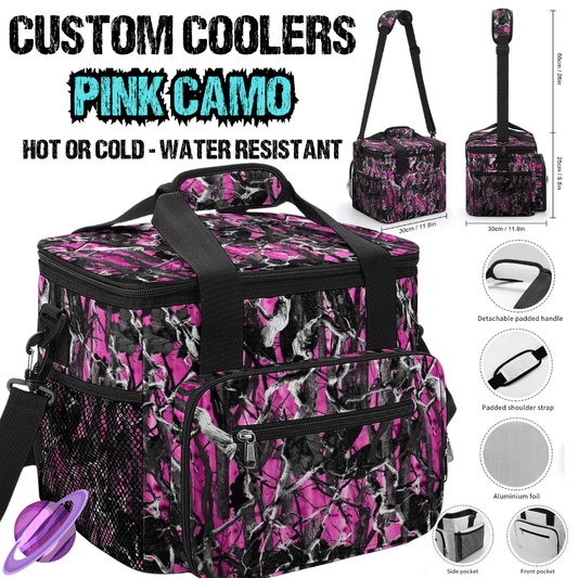 PINK CAMO - CUSTOM COOLERS CLOSING 12/27