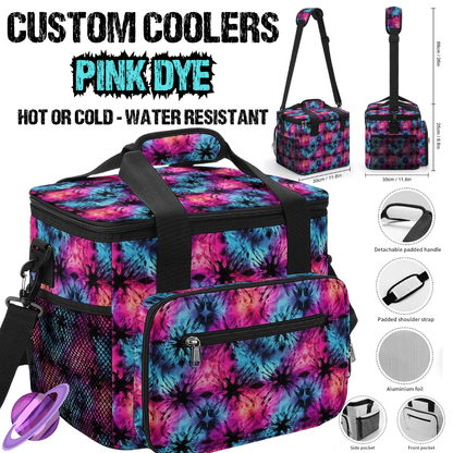 PINK DYE - CUSTOM COOLERS CLOSING 12/27