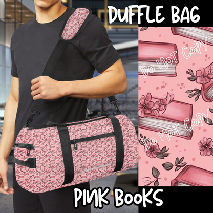 PINK BOOKS - BAG RUN 3 - DUFFLE BAG - PREORDER CLOSING 10/22