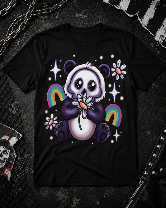 KEEP IT WEIRD-SKULL PANDA TEE