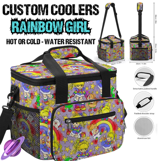 RAINBOW GIRL - CUSTOM COOLERS CLOSING 12/27