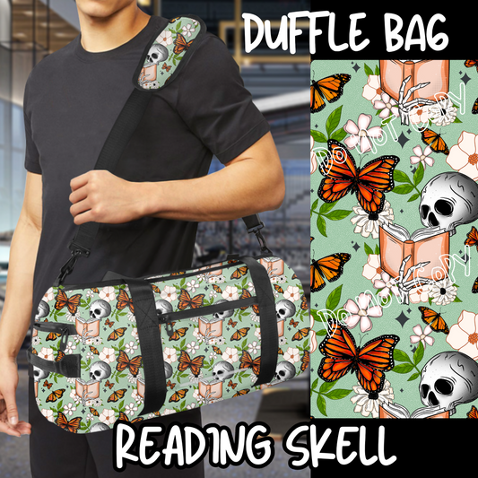 READING SKELL - BAG RUN 3 - DUFFLE BAG - PREORDER CLOSING 10/22