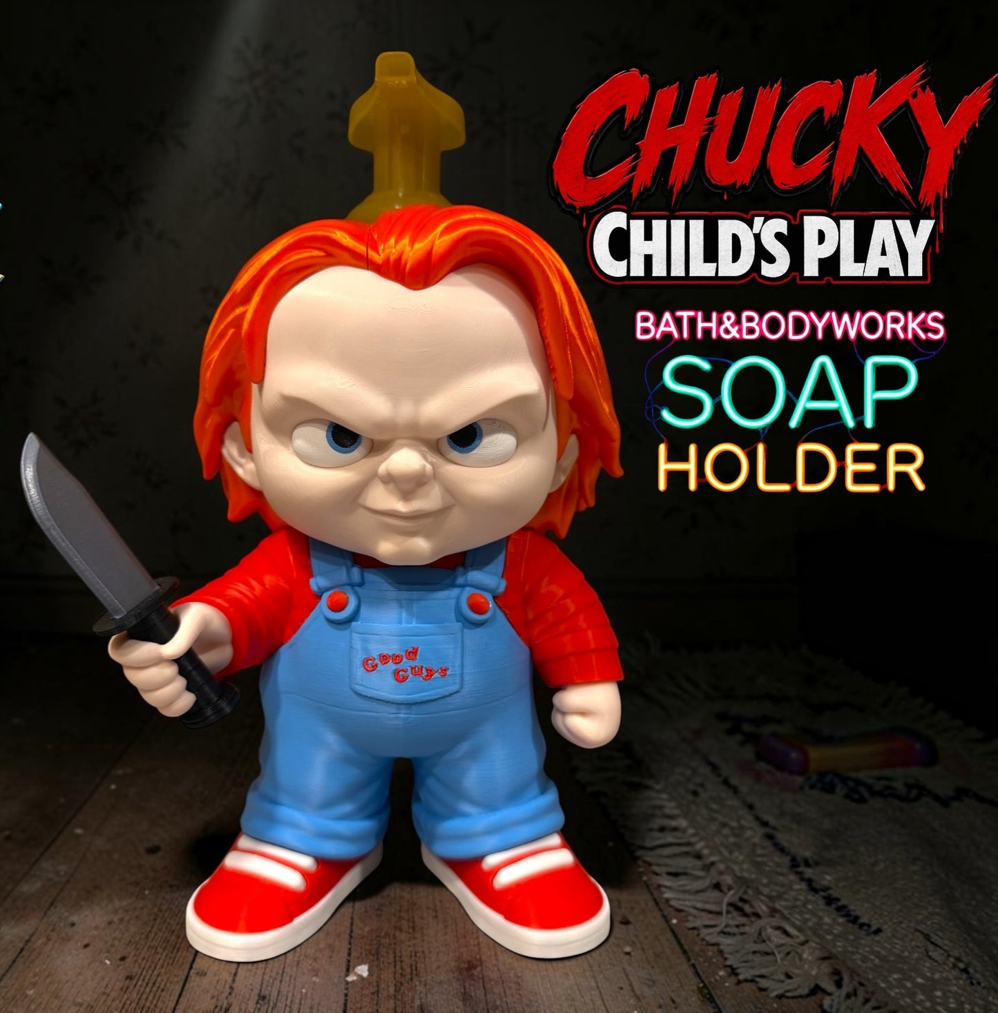 HORROR ICONS BBW SOAP HOLDERS- 3D PRINTED