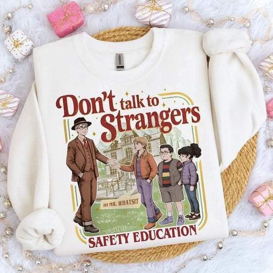 STRANGER DANGER CREWNECK SWEATSHIRT