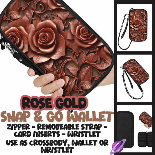 ROSE GOLD - SNAP & GO WALLETS PREORDER CLOSING 12/18