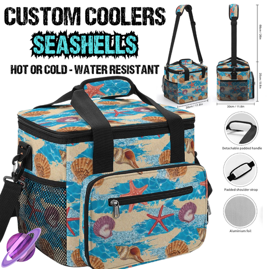 SEASHELLS - CUSTOM COOLERS CLOSING 12/27