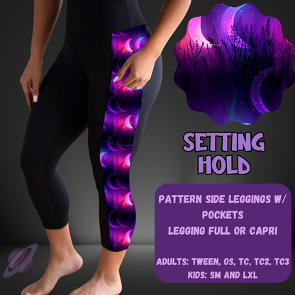 SETTING HOLD-PATTERN PANEL OUTFIT RUN-SOFT CLOSE 7/10 HARD CLOSE 7/12