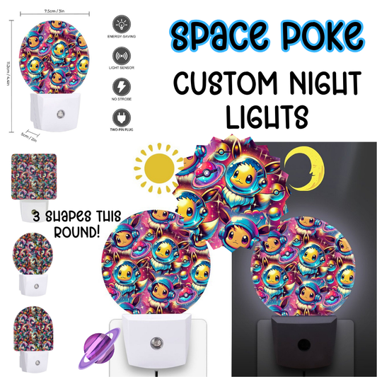 SPACE POKE - Custom Night Lights Round 2 Preorder Closing 2/4