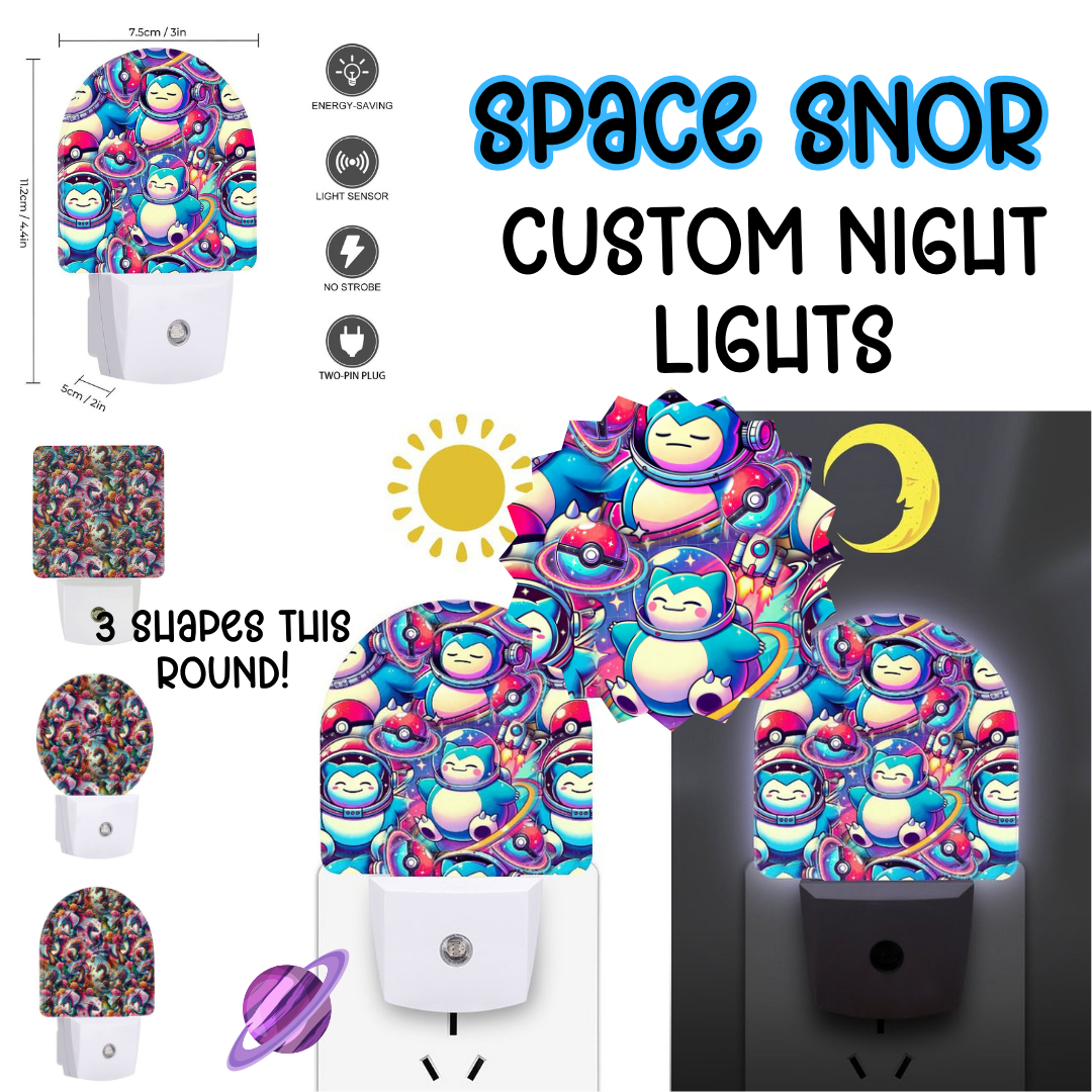 SPACE SNOR - Custom Night Lights Round 2 Preorder Closing 2/4