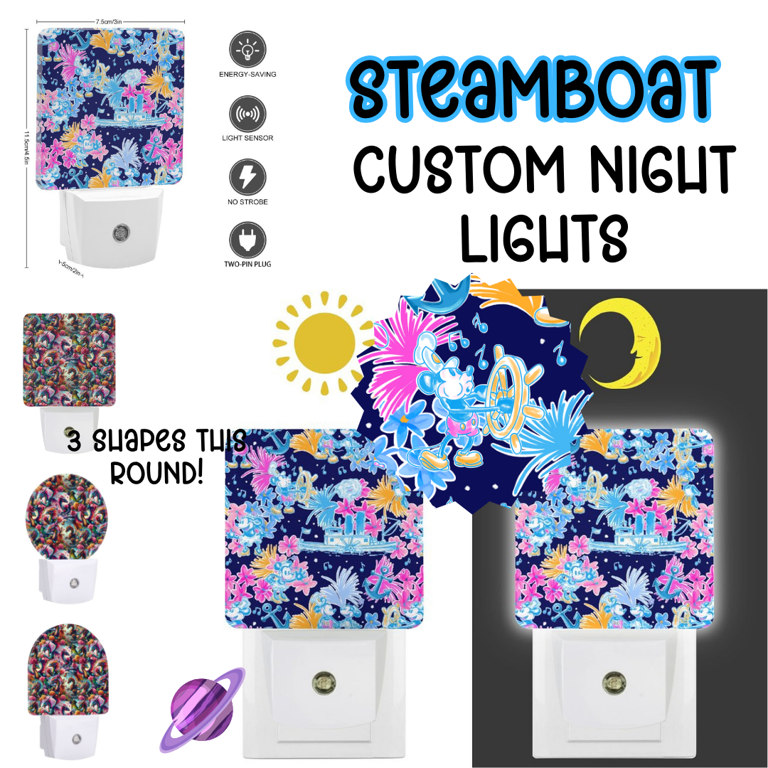 STEAMBOAT - Custom Night Lights Round 2 Preorder Closing 2/4