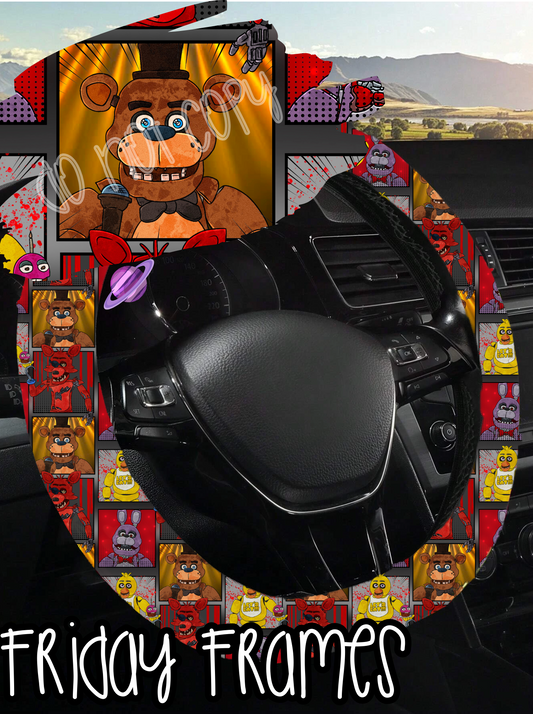 FRIDAY FRAMES- Steering Wheel Cover 4 Preorder Closing 4/18 ETA END MAY/EARLY JUNE