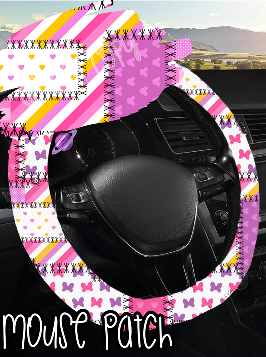 MOUSE PATCH- Steering Wheel Cover 4 Preorder Closing 4/18 ETA END MAY/EARLY JUNE
