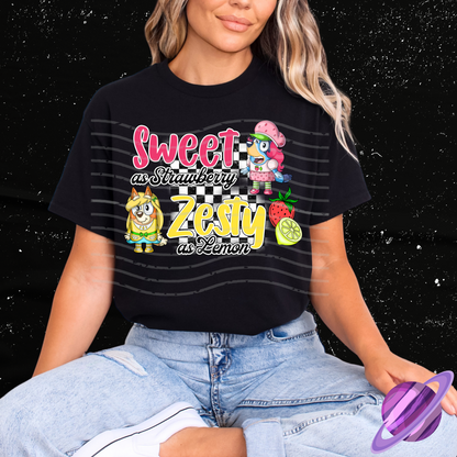 STRAWBERRY HEELER TEE