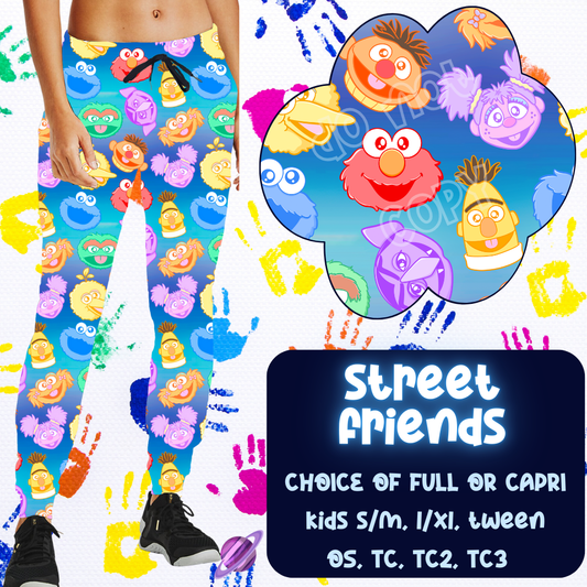 STREET FRIENDS - FUN KIDS RUN - JOGGER/CAPRI PREORDER CLOSING 11/5