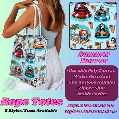 SUMMER HORROR-ROPE TOTE PREORDER CLOSING 5/6