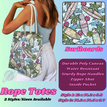 SURFBOARDS-ROPE TOTE PREORDER CLOSING 5/6