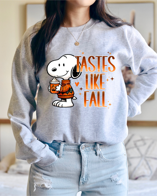 TASTES LIKE FALL 2- CREW NECK SWEATSHIRT