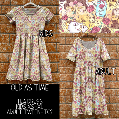 OLD AS TIME - TEA DRESS - PREORDER CLOSING 6/26