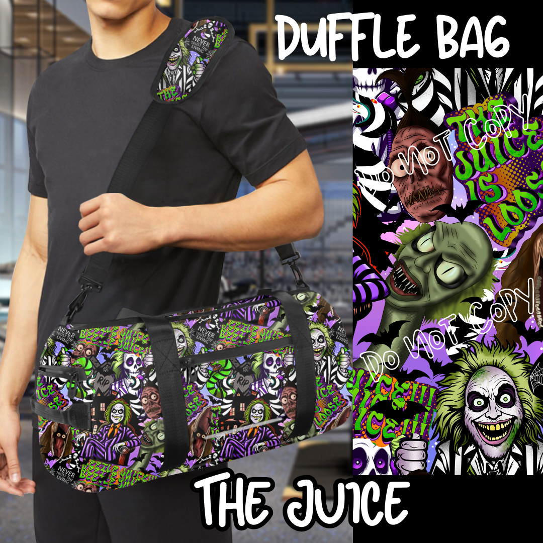 THE JUICE - BAG RUN 3 - DUFFLE BAG - PREORDER CLOSING 10/22