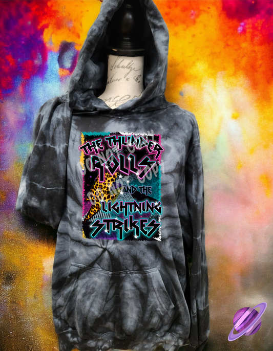 THUNDER ROLLS-TIE DYE HOODIE-PREORDER CLOSING 1/26