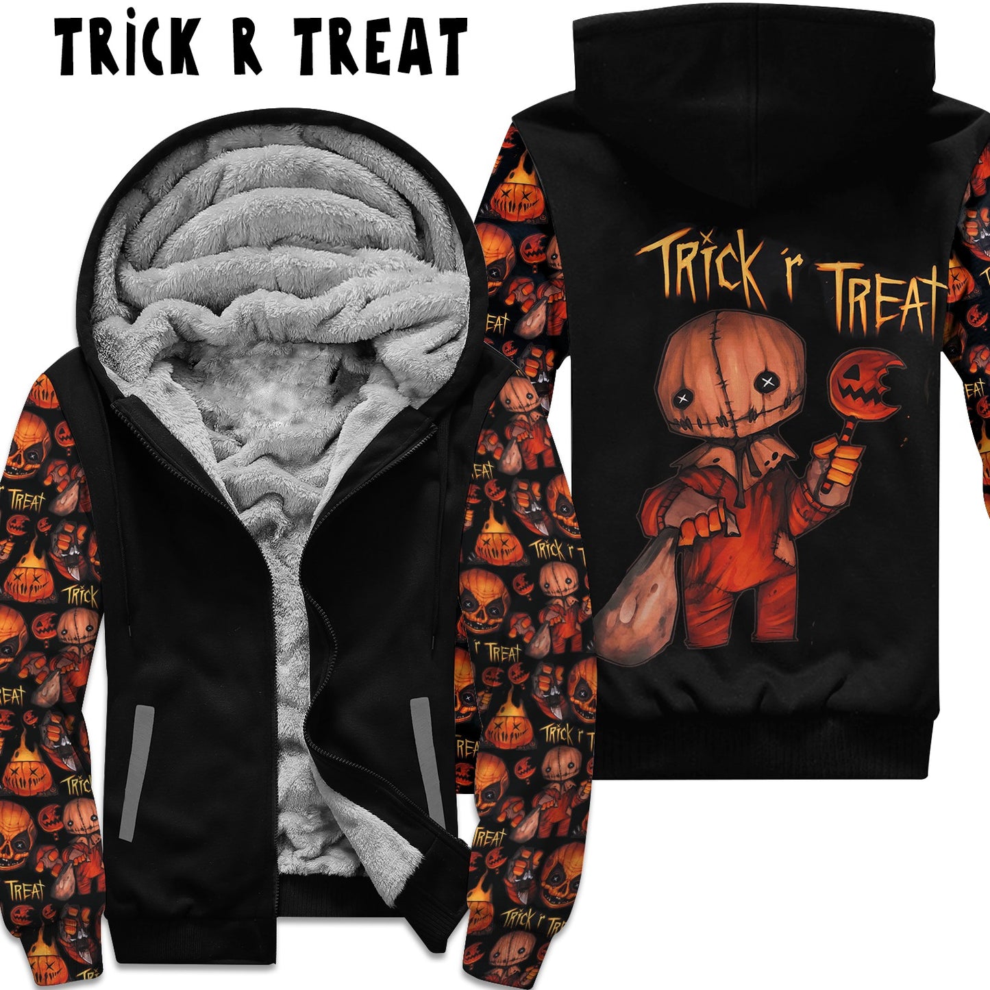 JACKET RUN 14-TRICK R TREAT-FLEECE OR COTTON LINER-PREORDER CLOSING 12/16