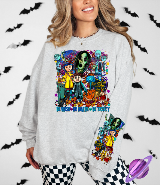 TRICKY SWEATSHIRT W/ SLEEVE PRINT